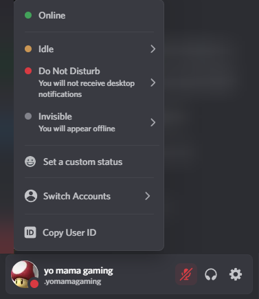 Thumbnail SimpleUserMenu
