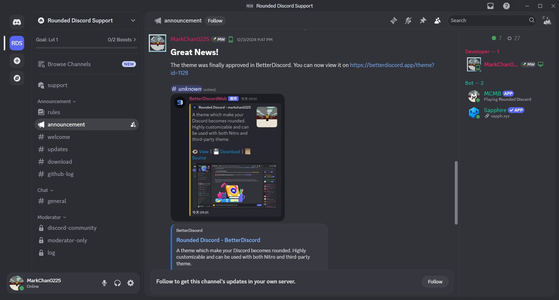 Thumbnail Rounded Discord