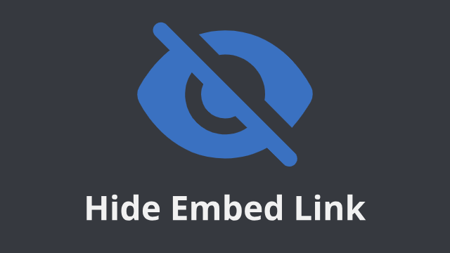 Thumbnail HideEmbedLink
